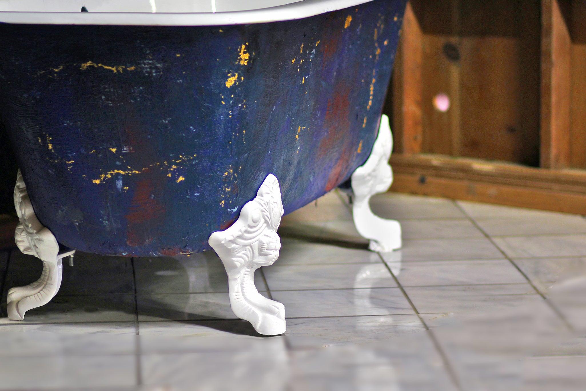 Square clawfoot tub online